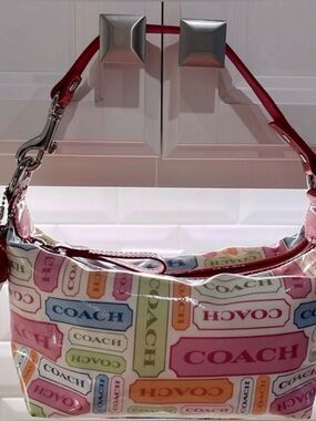 Coach Mini Top Handle Hobo Bag NWT Vintage